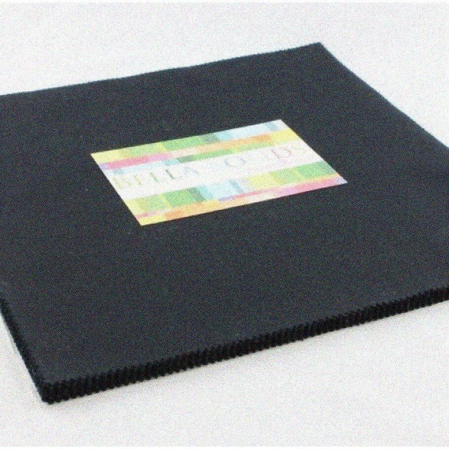 20 Black 10-Inch Quilt Squares