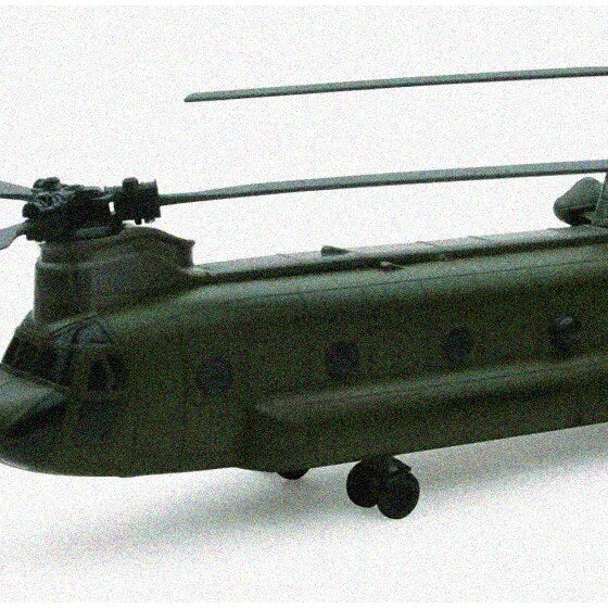 Chinook60 Boeing CH-47 Helicopter Model Kit 10 Inches