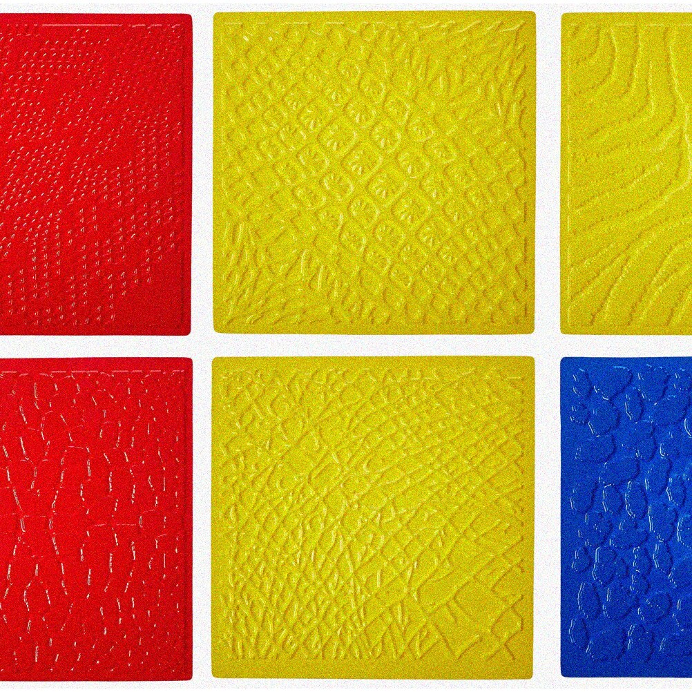 7x7 Animal Skin Rubbing Plates 6 Pack