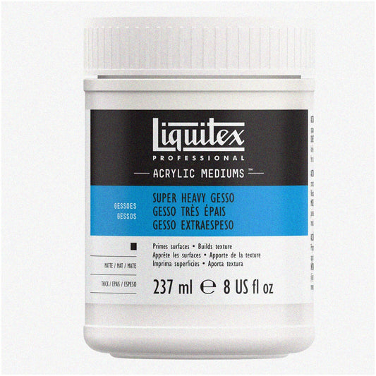 Super Heavy GessoPro 237 Surface Prep Medium 8oz