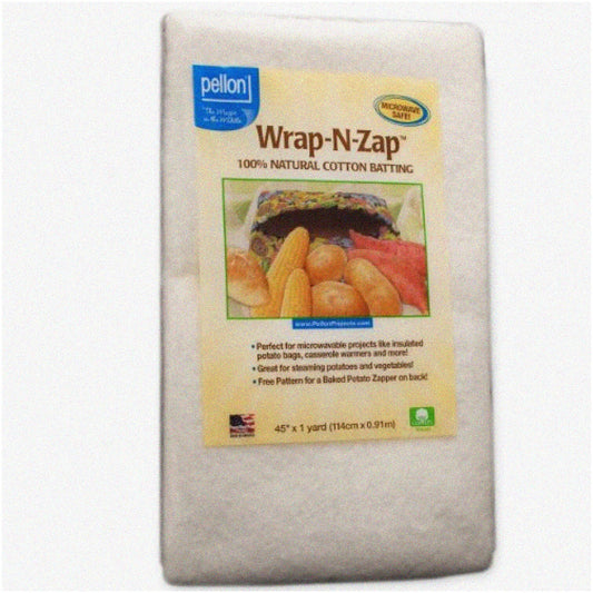 EcoSoft Cotton Quilt Batting 45x36" 1 Pack