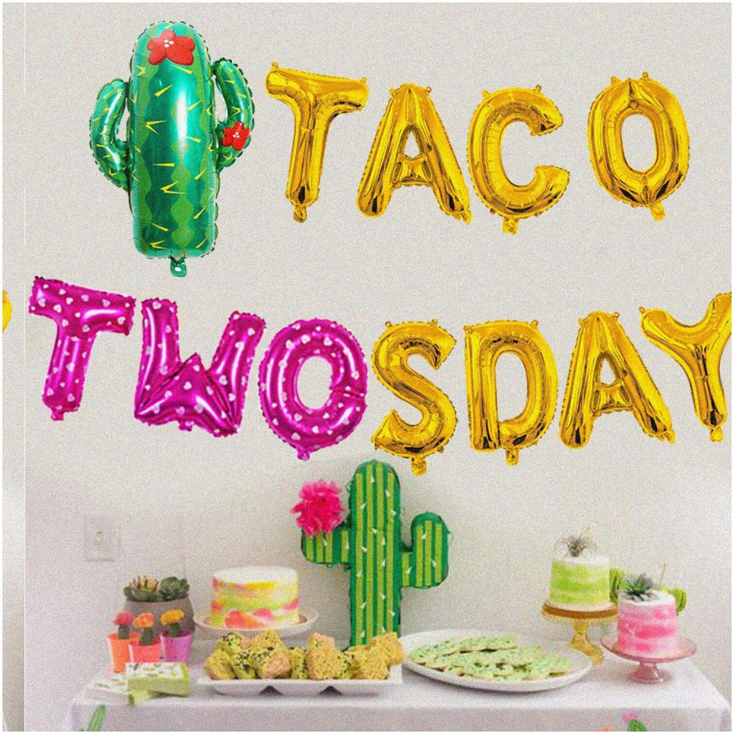Pink Taco Twosday Party Pack 14pcs