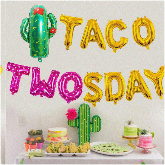 Pink Taco Twosday Party Pack 14pcs