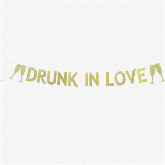 Golden Love Affair Wedding & Party Photo Backdrop