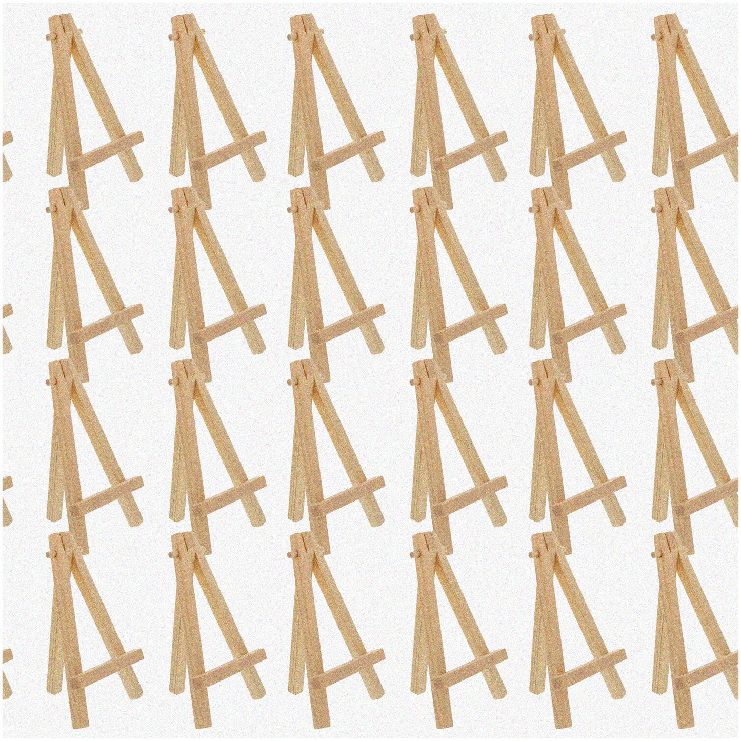 MiniWood Easel Set 24 Pack for Small Canvases and Photos