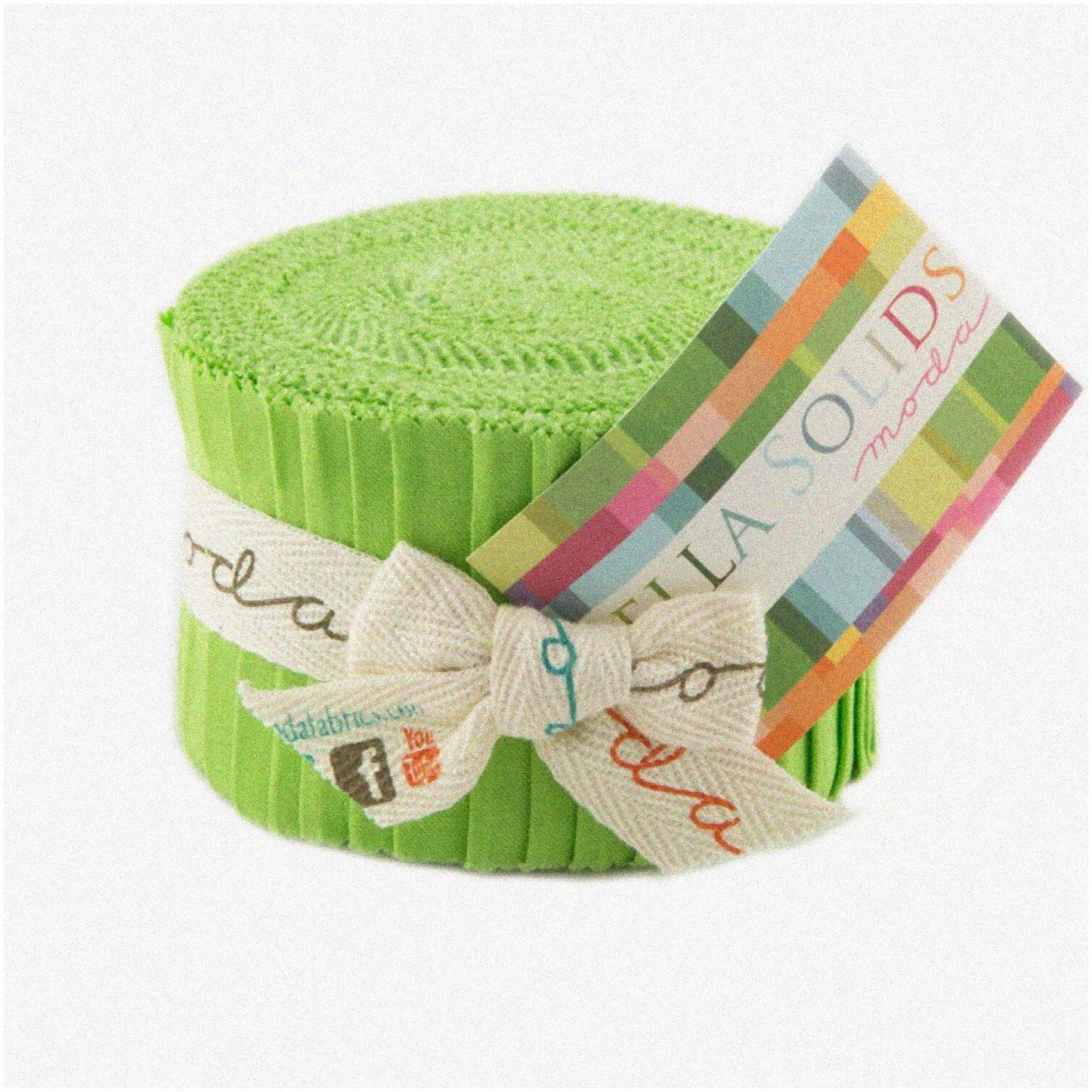 Lime Zest Junior Jelly Roll 20 Strips 2.5"