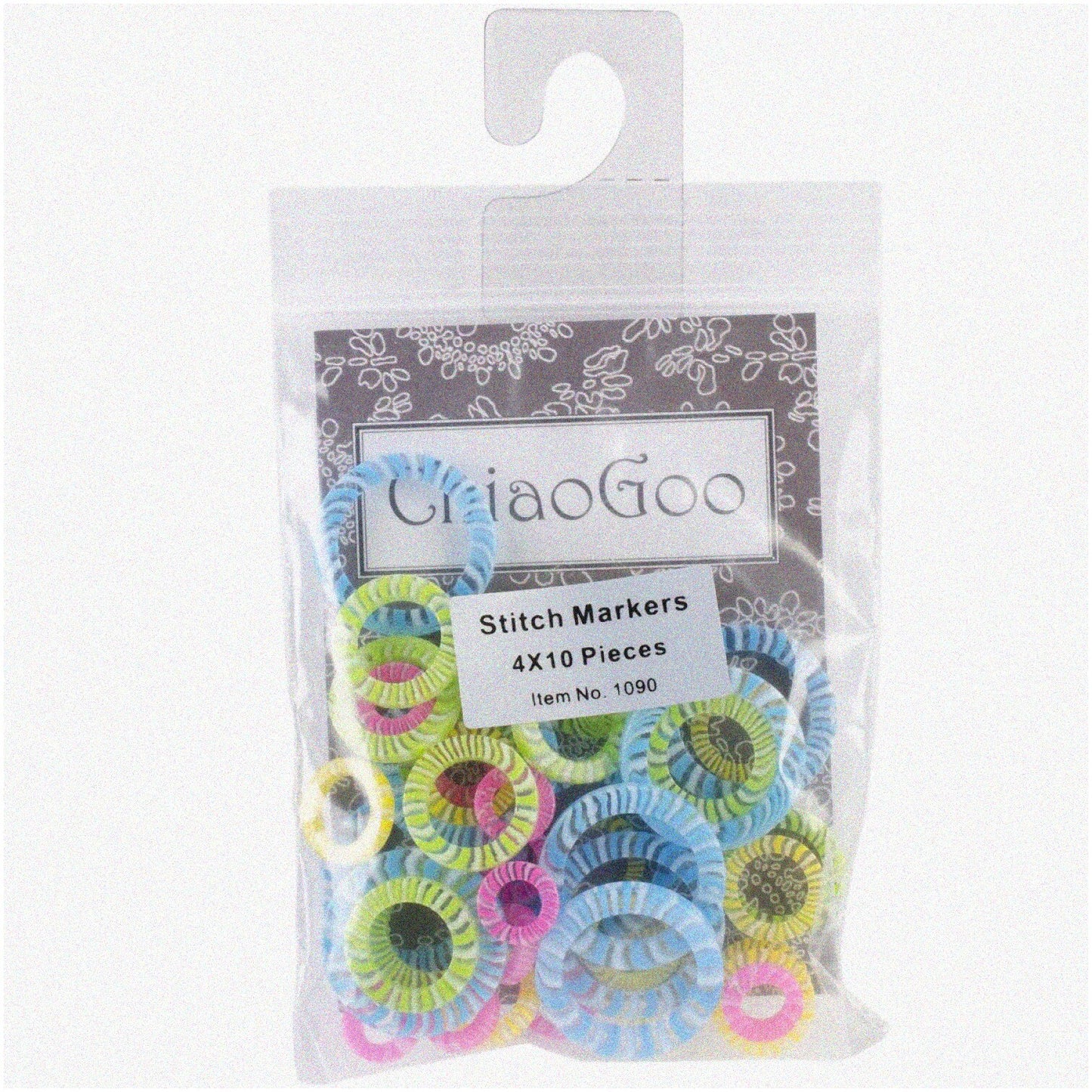 Colorful 40-Piece Stitch Markers Set for Knitting and Crochet