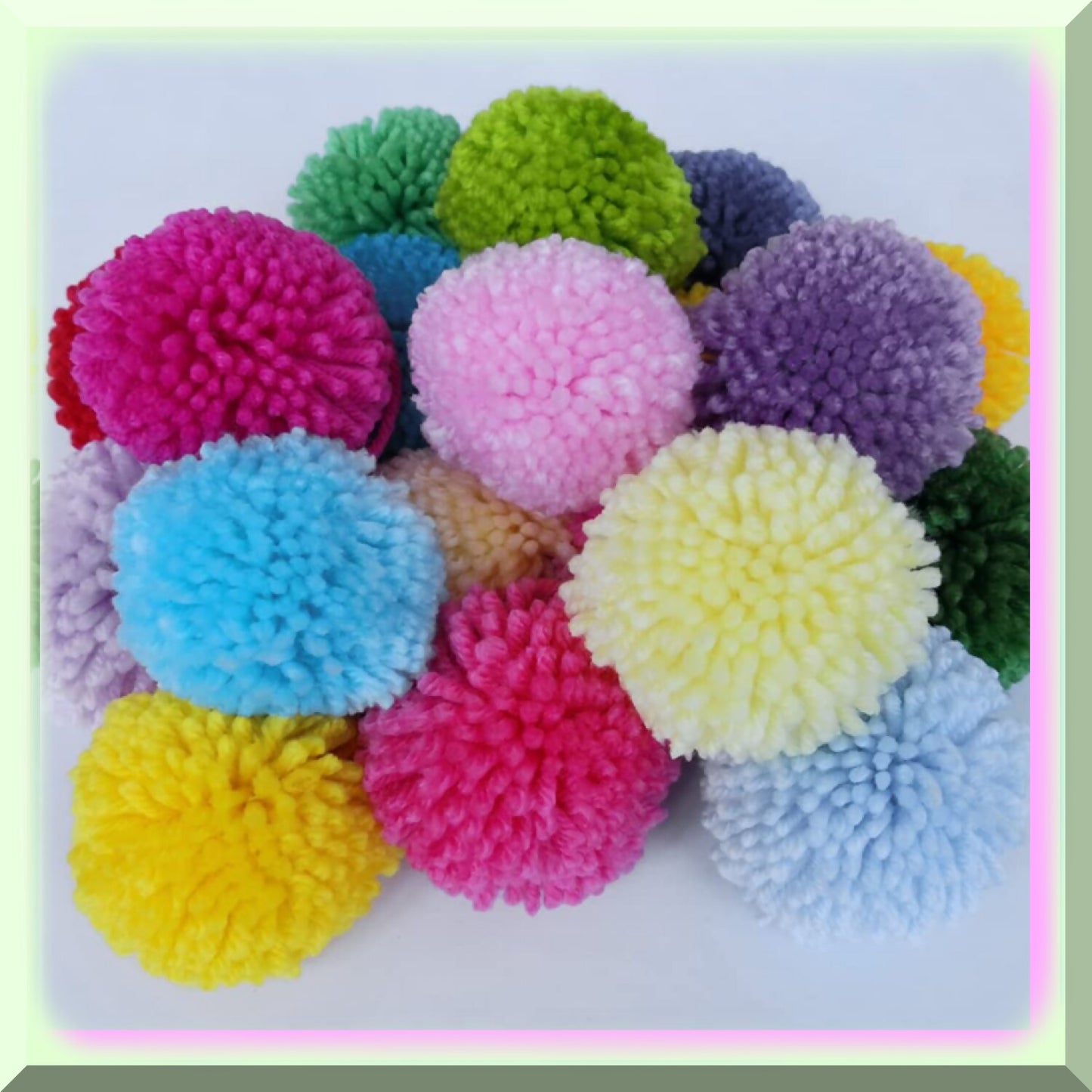 Colorful Latch Hook Kit for DIY Rugs and Cushions