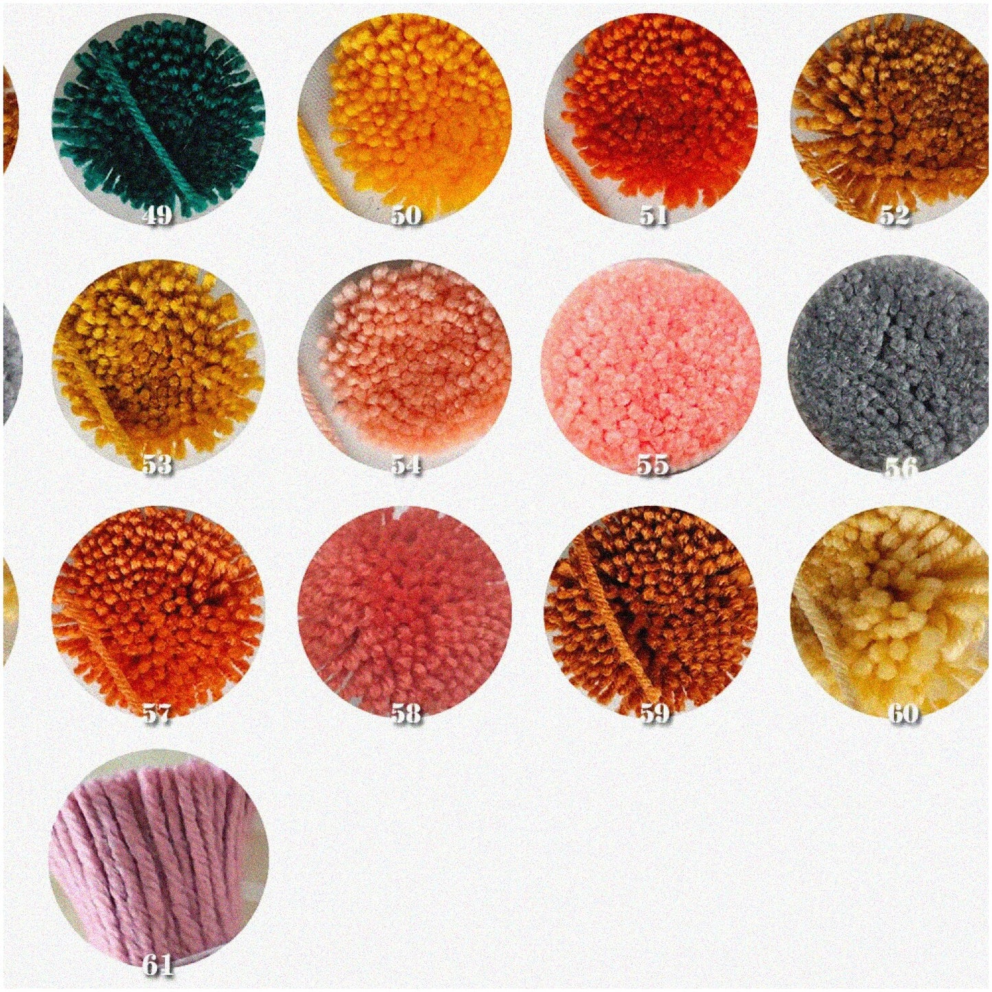 Colorful Latch Hook Kit for DIY Rugs and Cushions