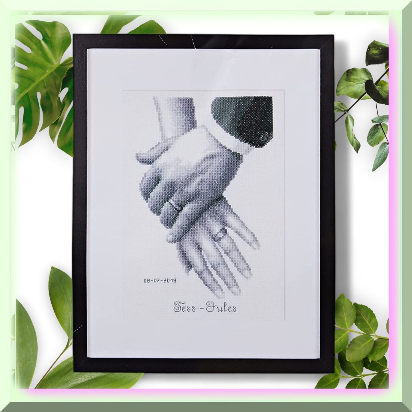 Counted Cross Stitch Kit for Treasured Moments