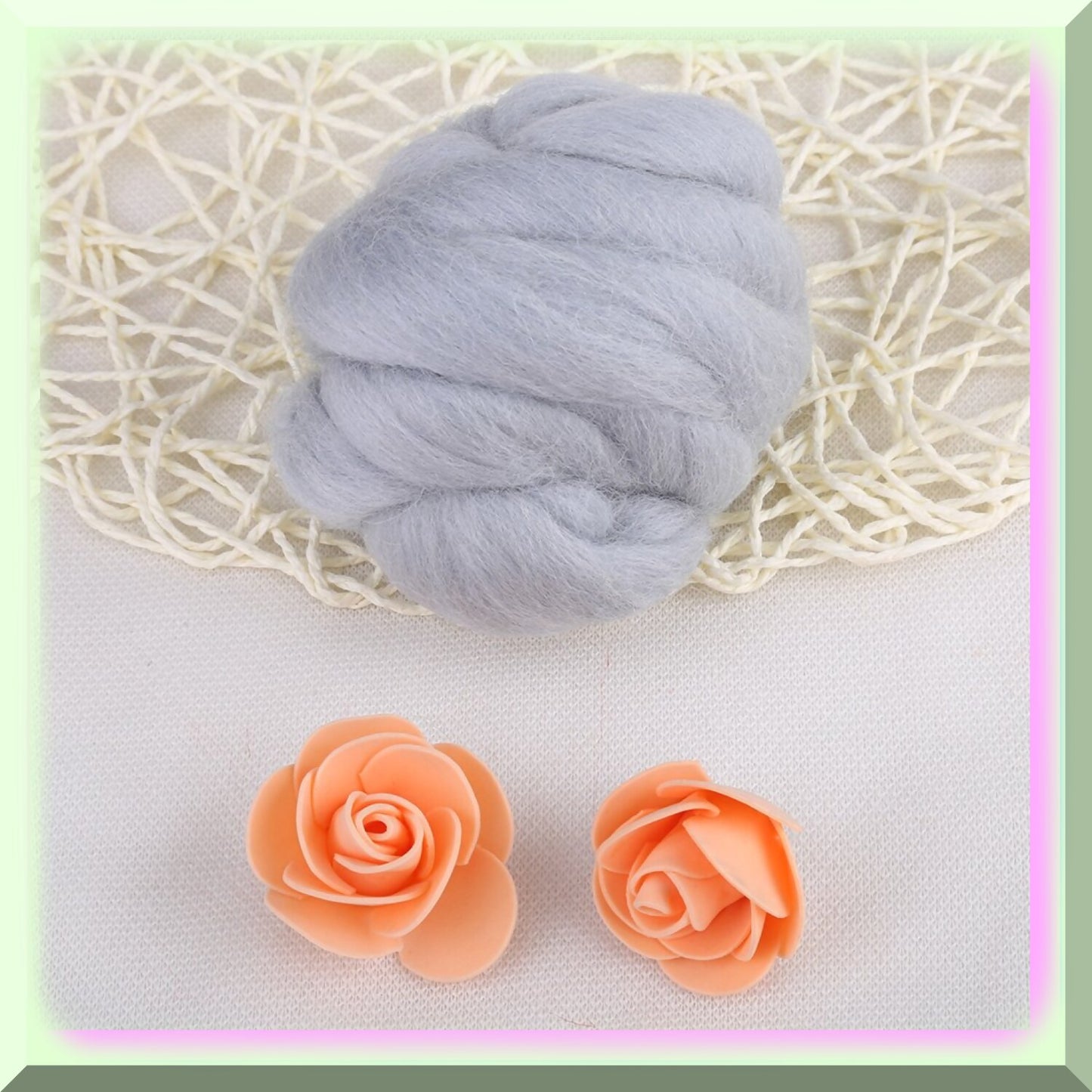 Vibrant Needle Felting Wool for Crafting Small Accessories