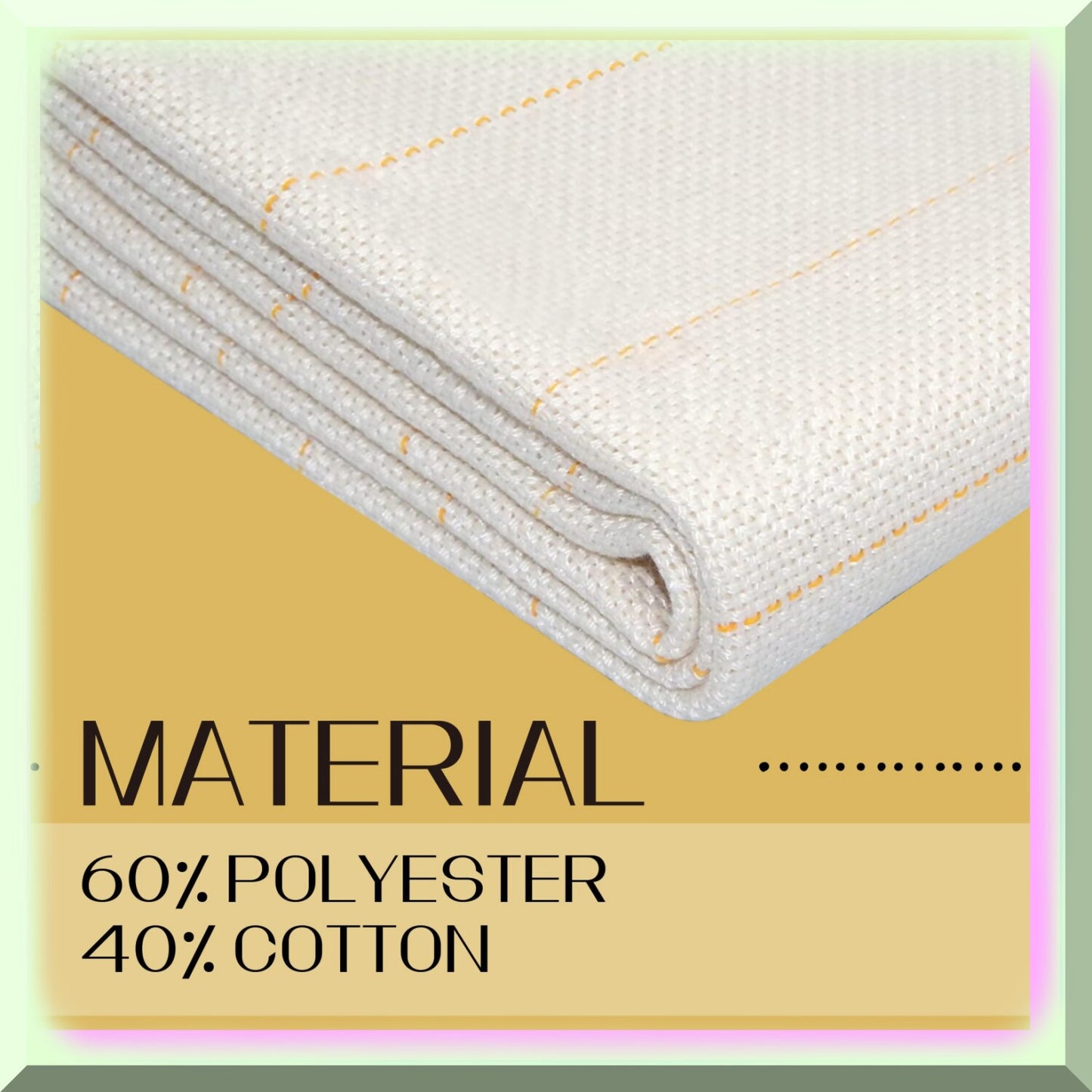 Primary Tufting Cloth and Non-Slip Backing for Rug and Embroidery Projects