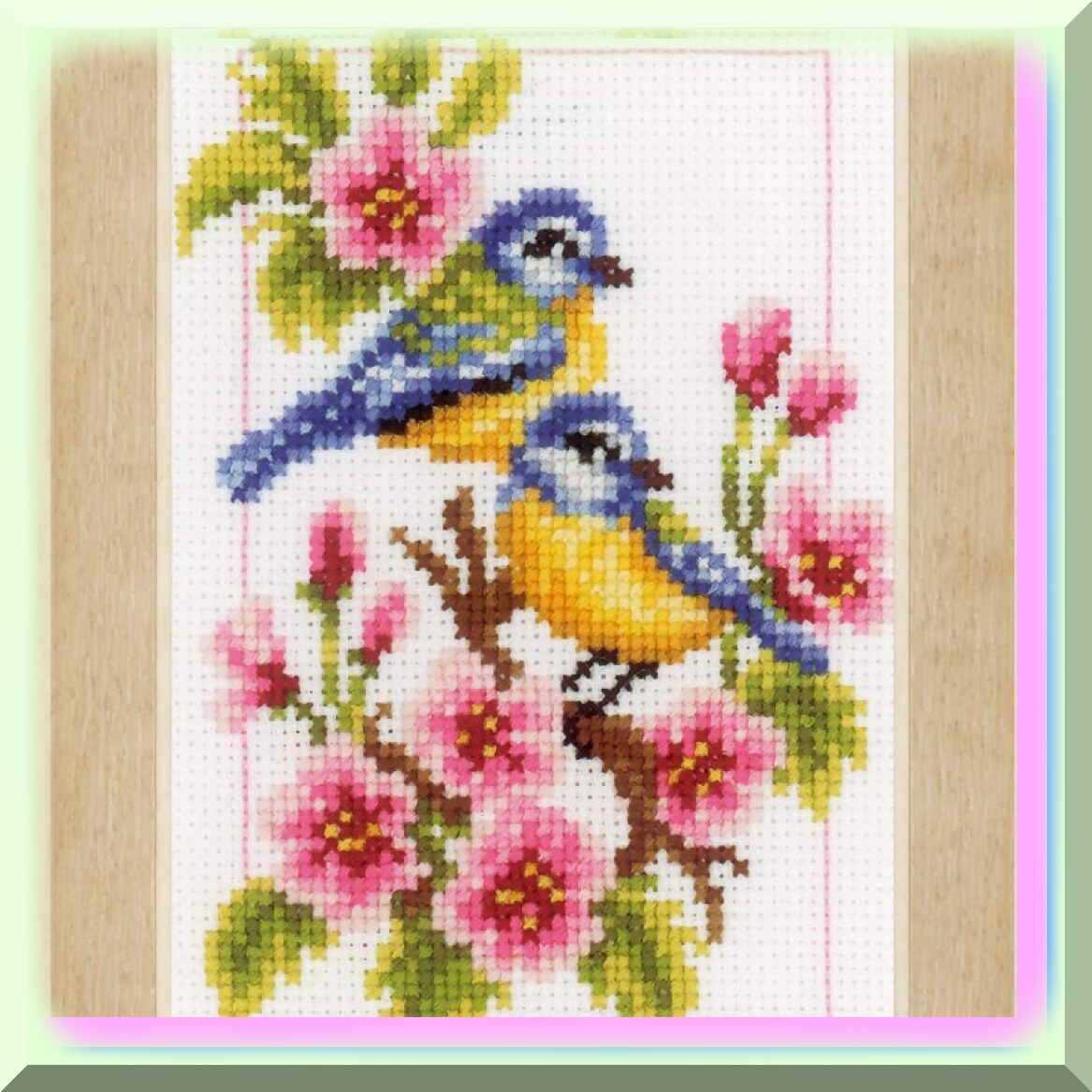 Seasonal Cross Stitch Mini Kit Set of 4