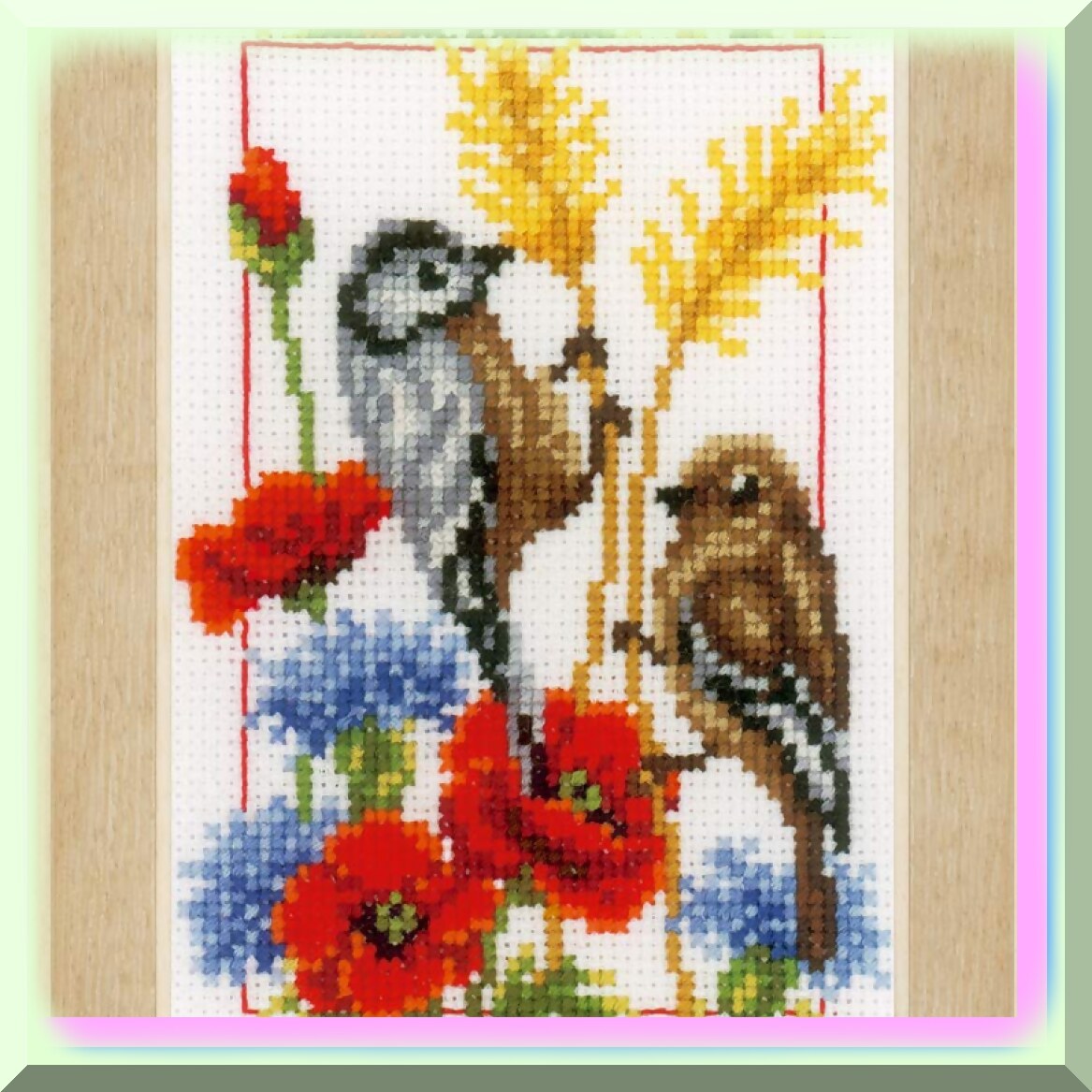 Seasonal Cross Stitch Mini Kit Set of 4