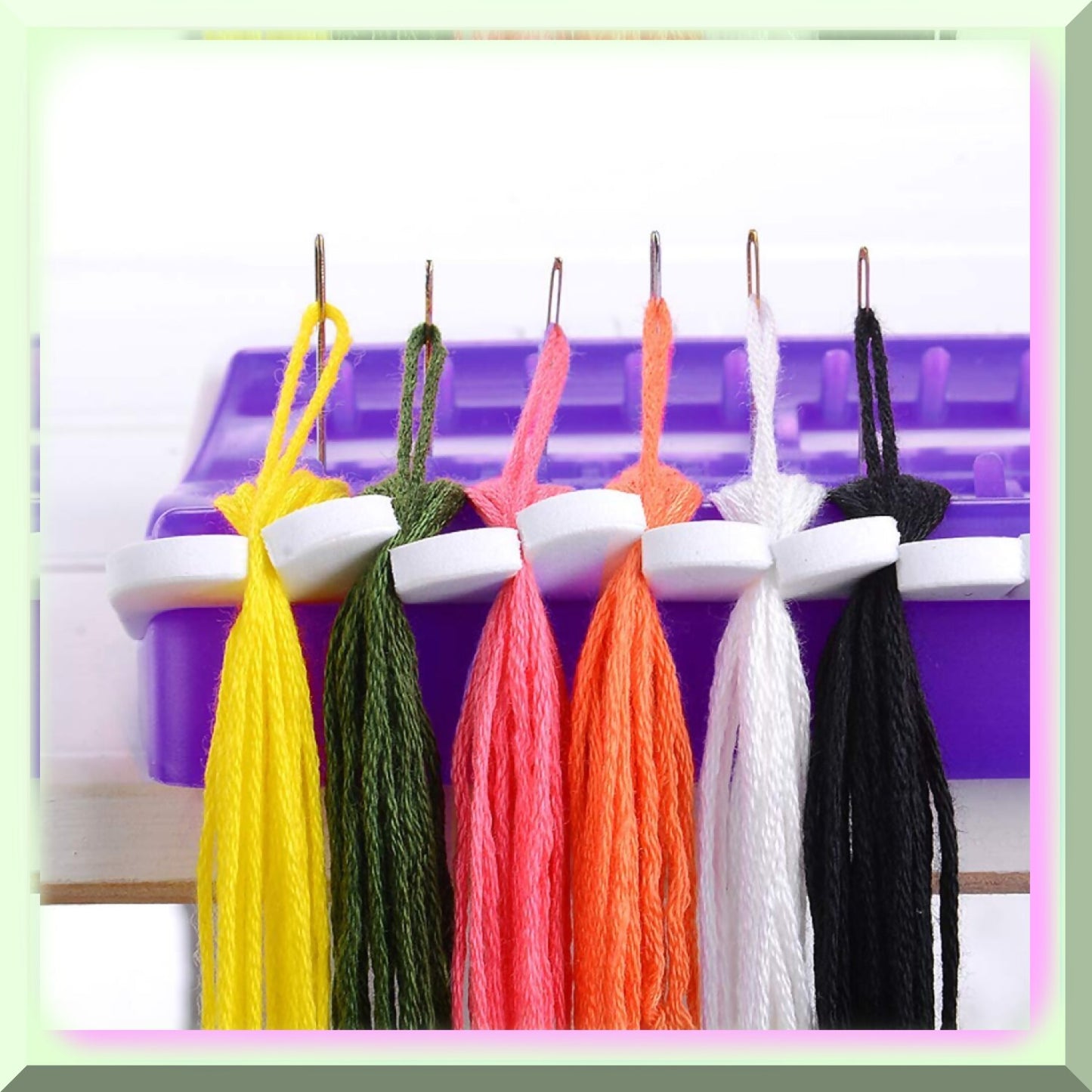 Embroidery Floss Organizer Kit for Thread Storage