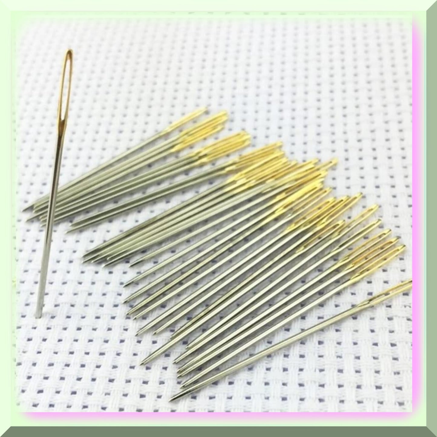 Cross Stitch Bookmark Kit with Vibrant Colors and Durable Thread