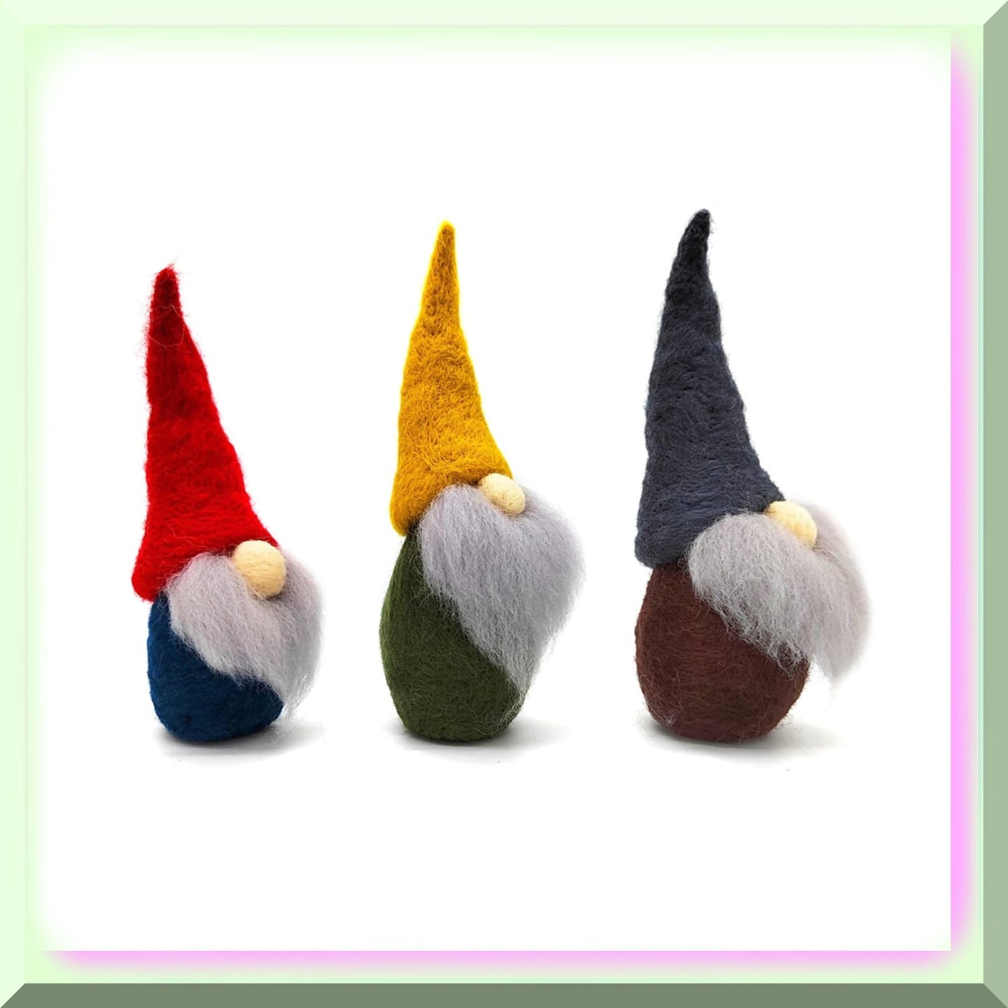Gnome Crafting Kit for Beginners - 6-Inch Ornaments