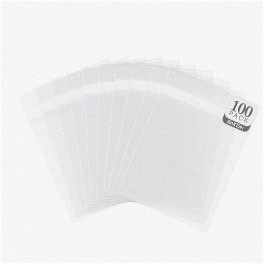 Crystal Clear 8x10 Photo Framing Mats Storage Bags Pack of 100