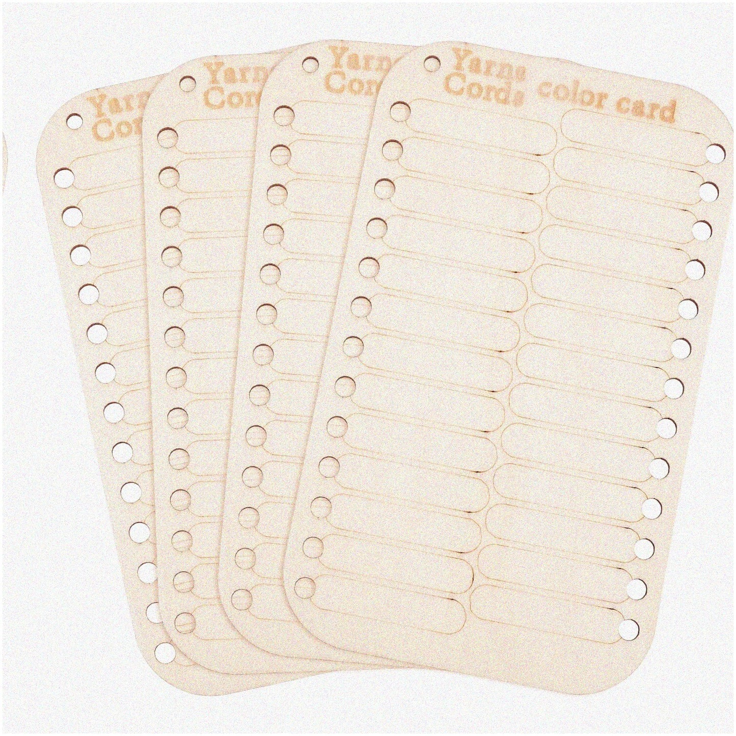 Wooden Embroidery Floss Organizer with 26 Slots