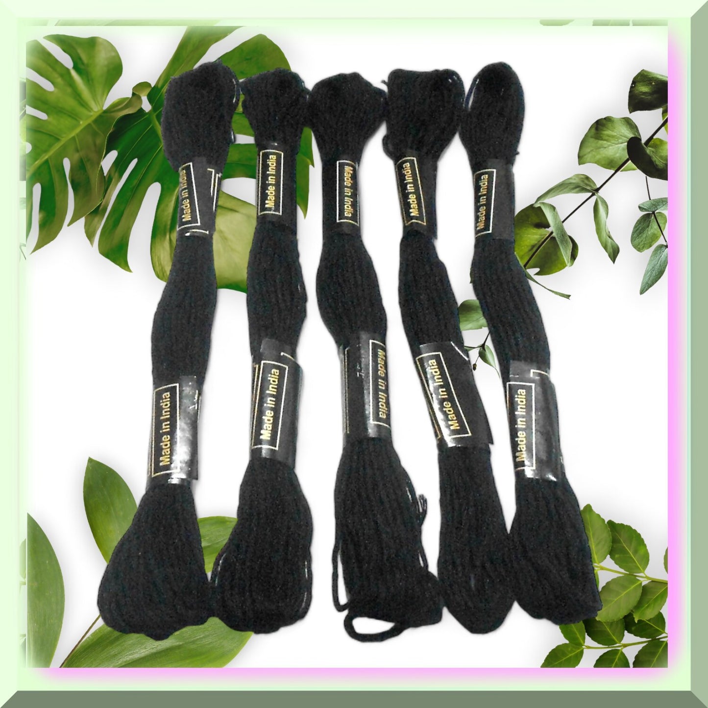 Black Diamond Embroidery Thread Floss Pack for Jewelry Making