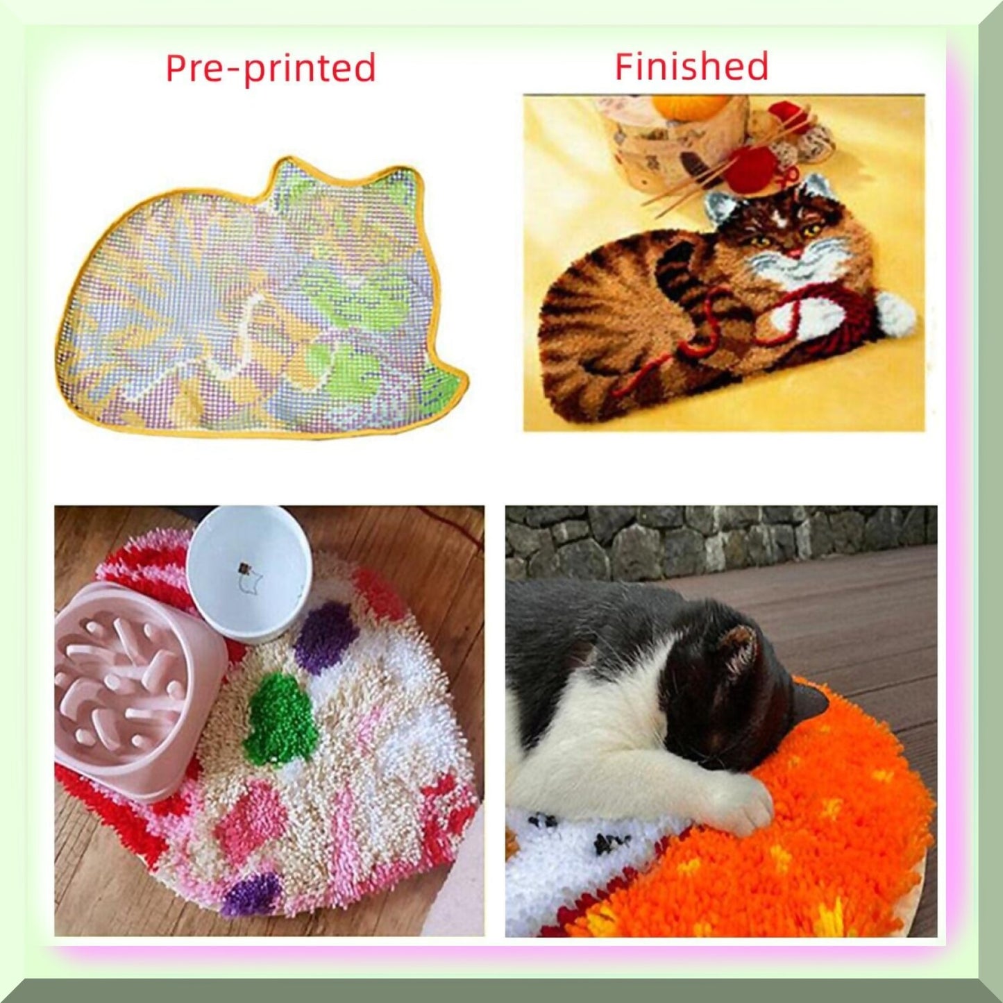 Autumn Leaf Tapestry Kit for Home Decor and Cushion Cover