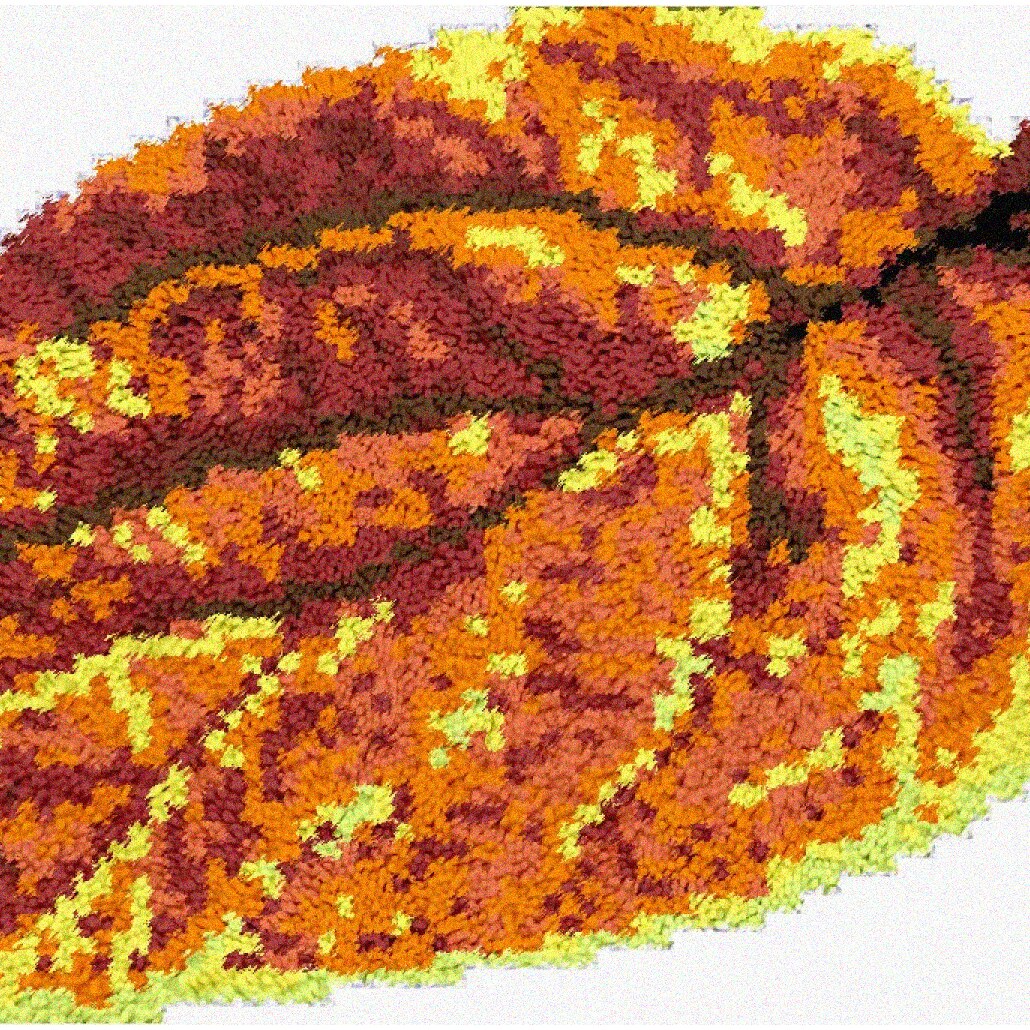 Autumn Leaf Tapestry Kit for Home Decor and Cushion Cover