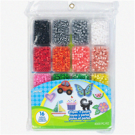 Assorted Fuse Beads Tray 4000 pcs