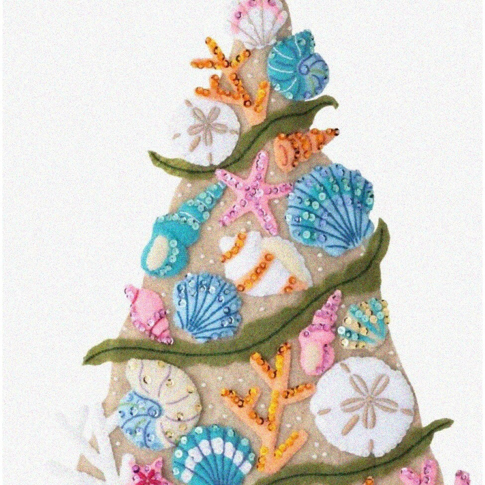 Coastal Felt Wall Hanging Kit for Beach Decor