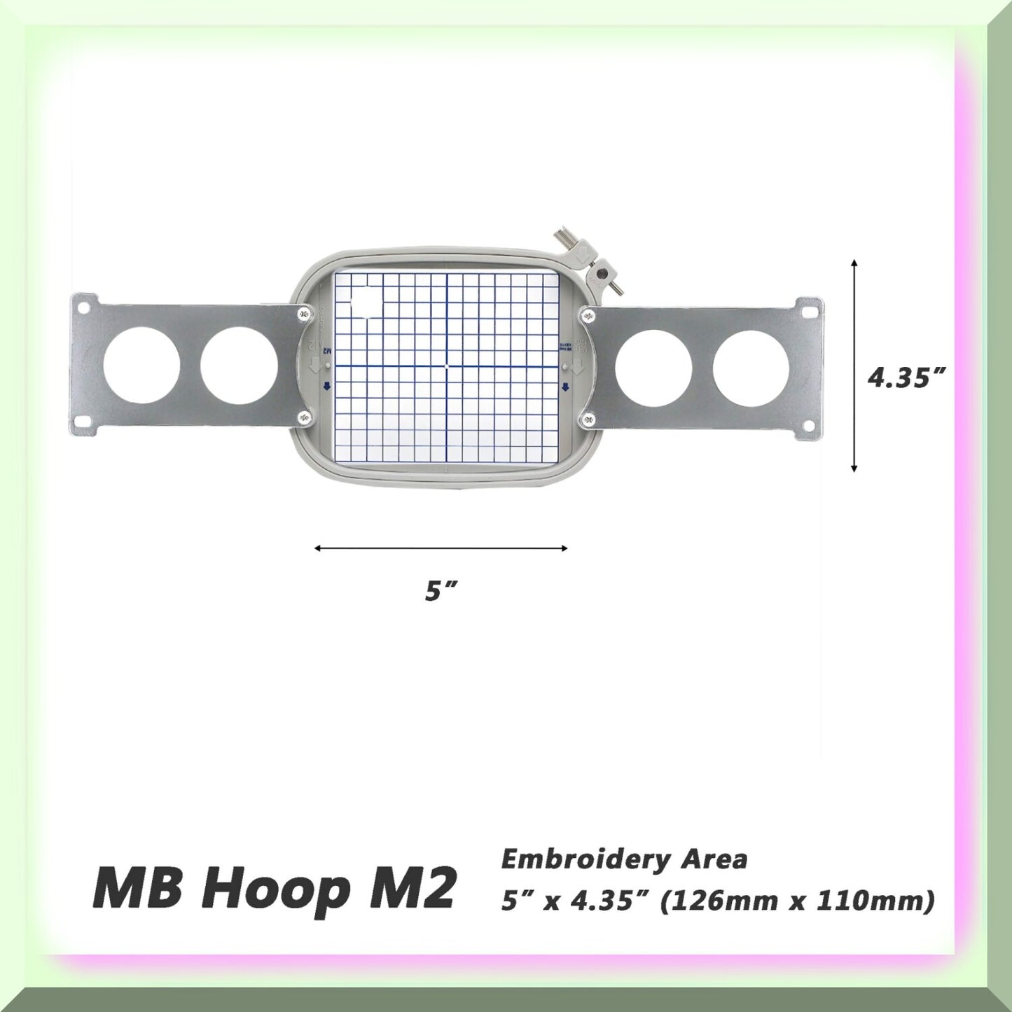 MaxiFlex Embroidery Hoop for Sewing and Embroidery Machines