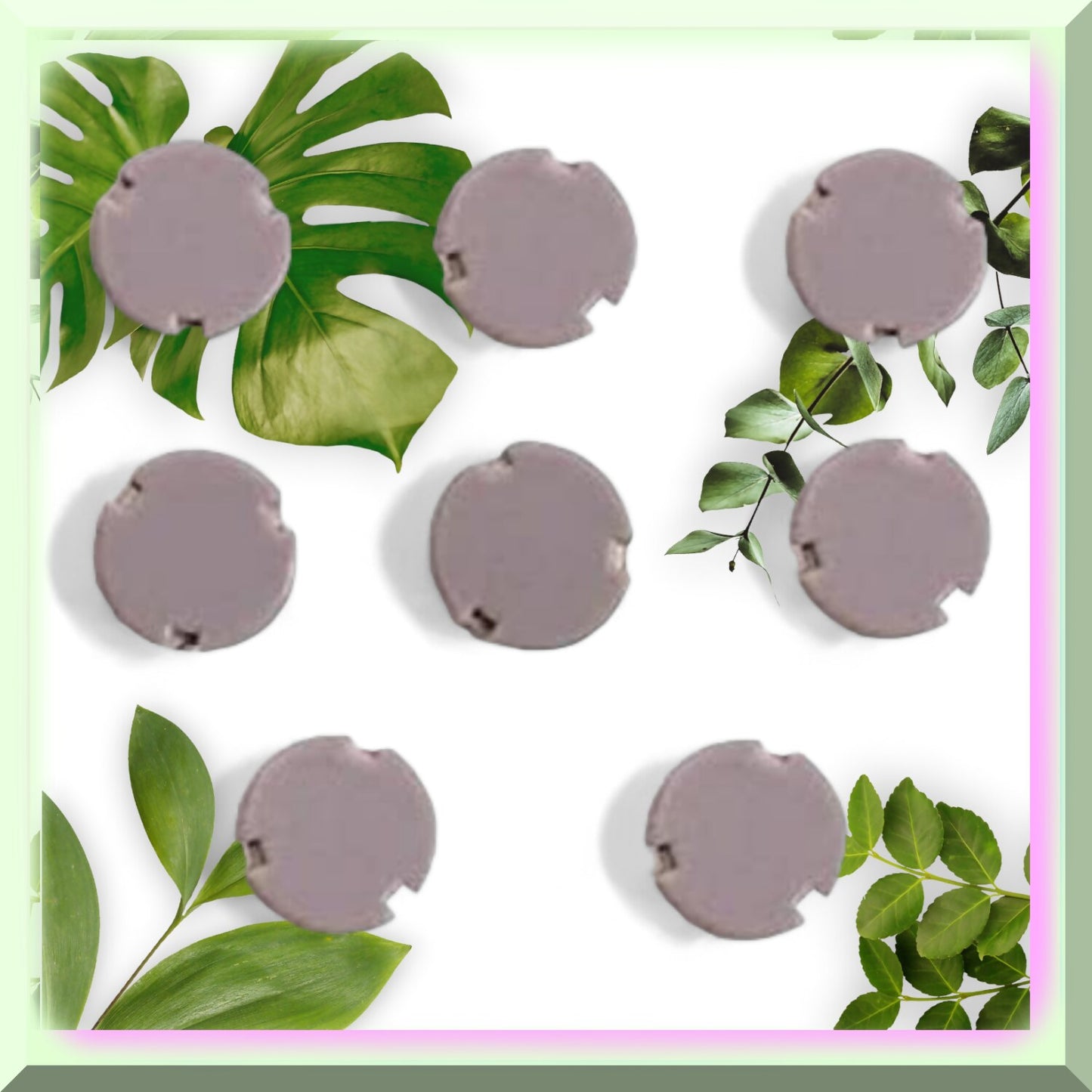 Set of 8 Powerful Embroidery Hoop Magnets for Metal/Magnetic Hoops