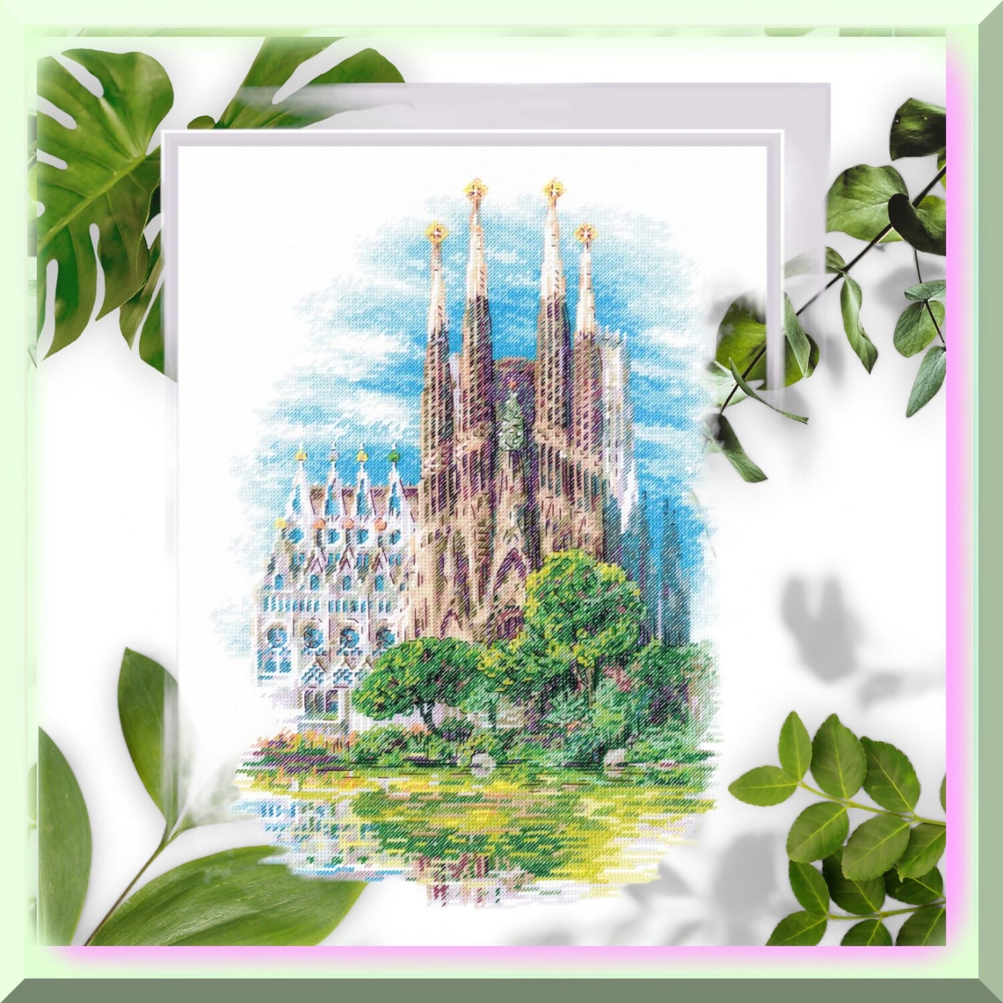 Cross Stitch Kit for Creative Masterpieces