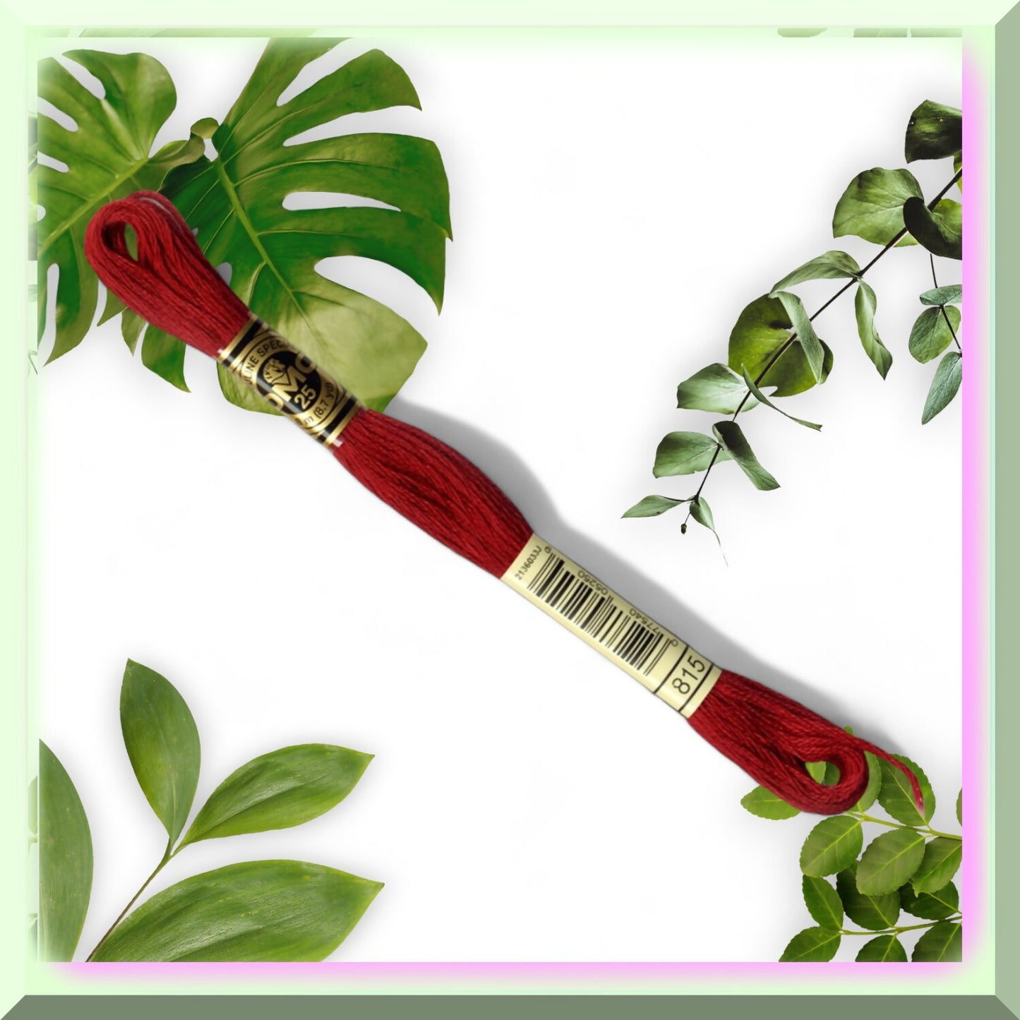 Premium Cherry Red Embroidery Floss 815