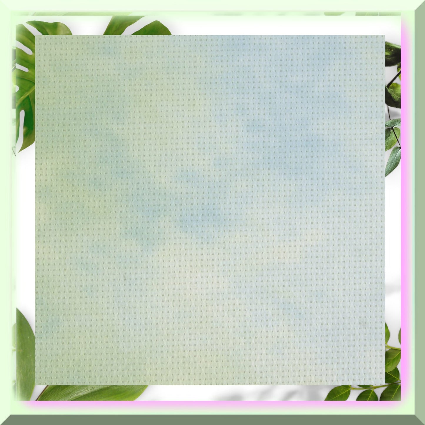 Vibrant 14 Count Aida Fabric 15x18 Inches for Cross-Stitch
