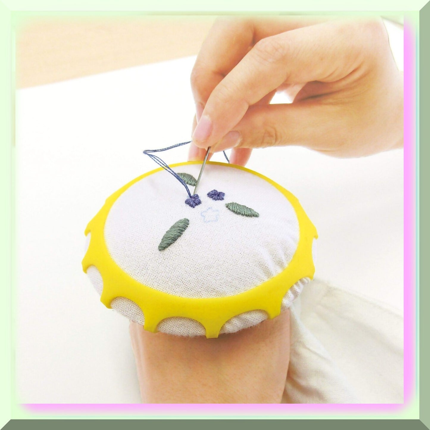 Innovative Stitch Dome for Seamless Embroidery and Applique