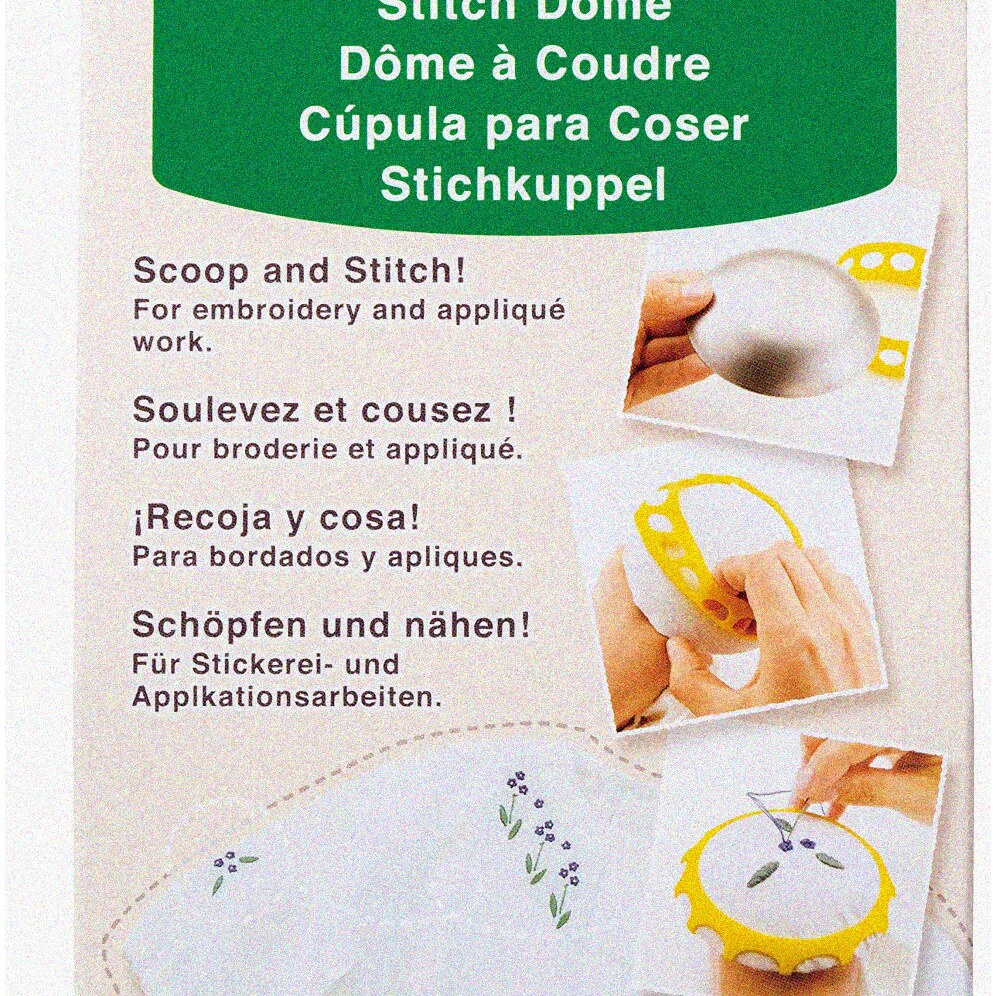 Innovative Stitch Dome for Seamless Embroidery and Applique