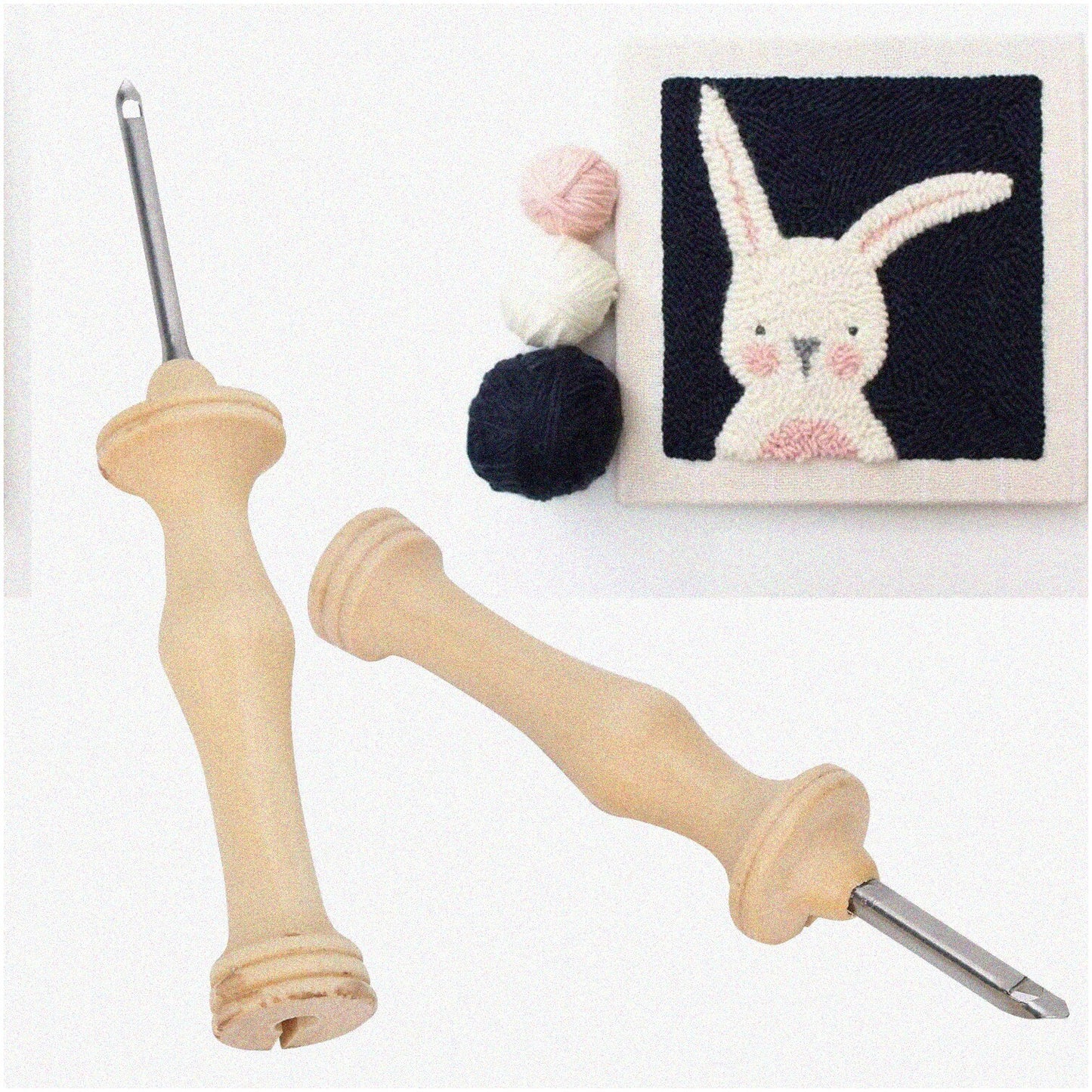 Punch Needle Embroidery Kit for Home Decor and Crafts