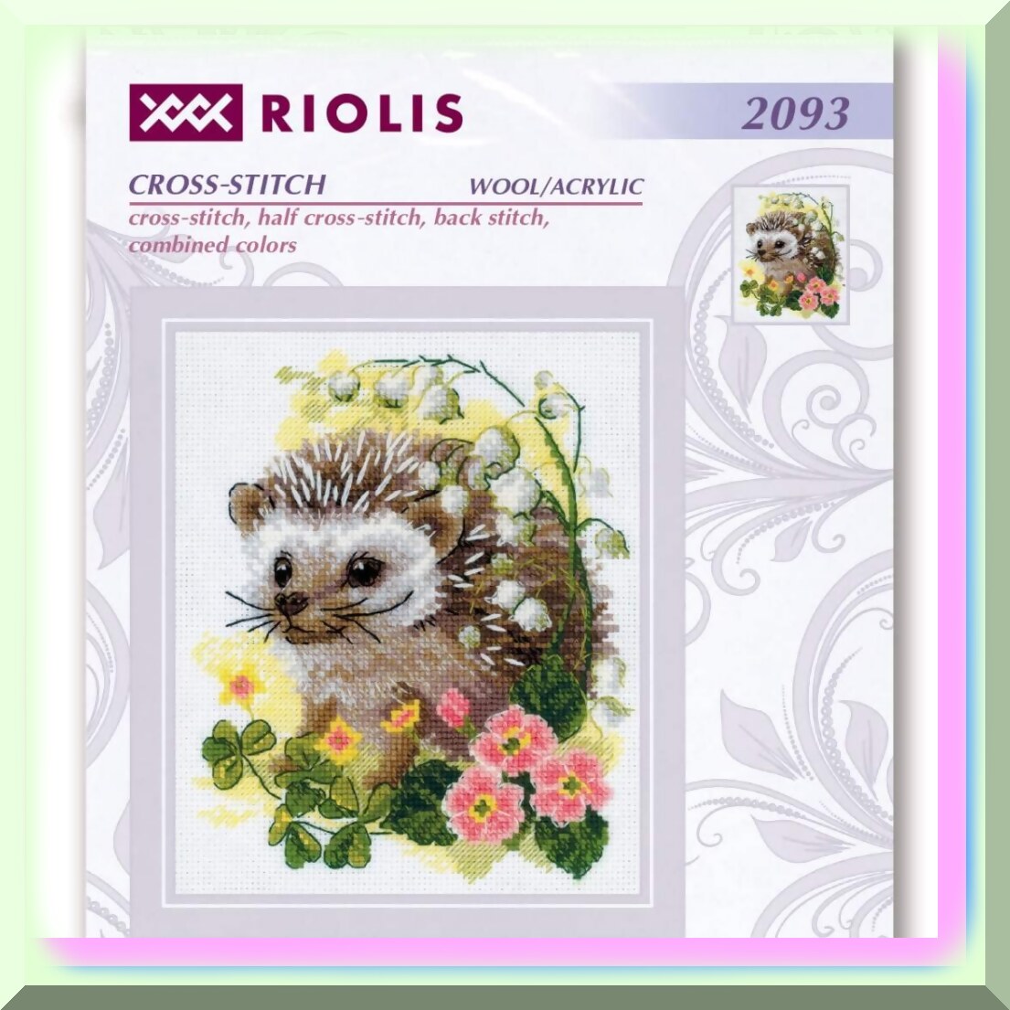 Enchanted Woodland Cross Stitch Kit for Beginners