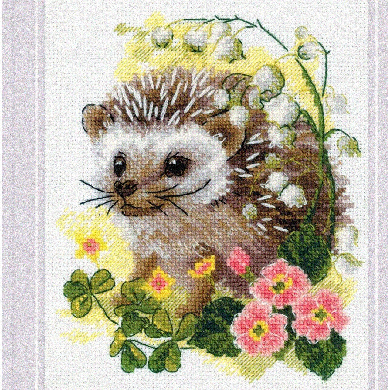 Enchanted Woodland Cross Stitch Kit for Beginners