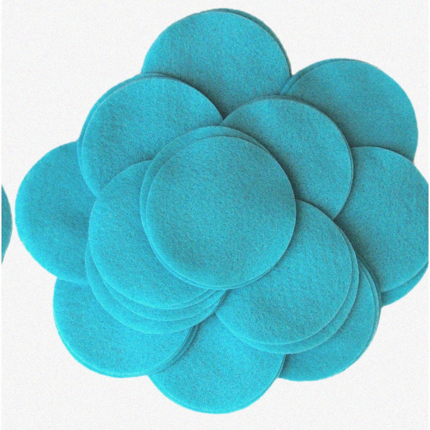 Vibrant Felt Circles Pack of 18 for Crafts and DIY Projects