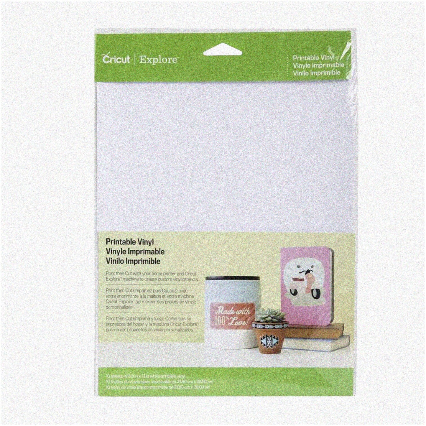 VinylPrint White Printable Vinyl for Ink Jet Printers
