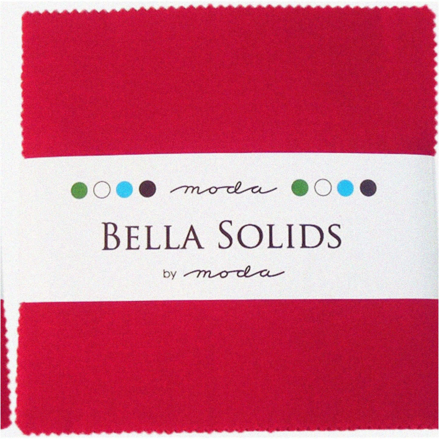 42 Red Cotton Fabric Squares 5-inch Quilt Pack