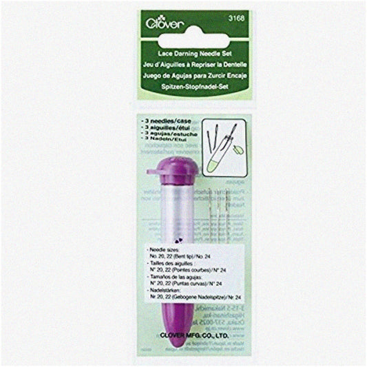 LaceCraft Needle Set 3 Sizes in 3.5 Inch Case
