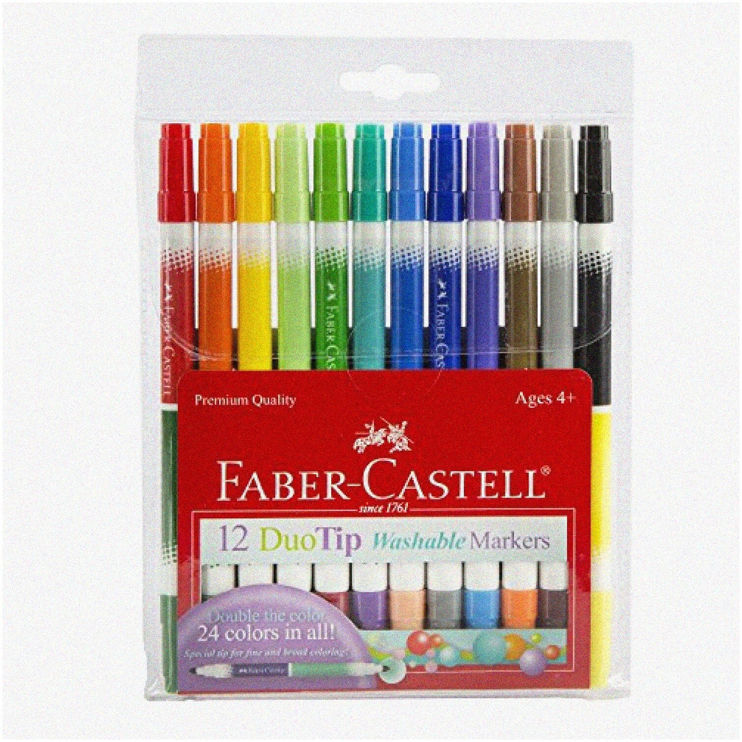 ColorBlend DuoTip Washable Markers 24-Color Set