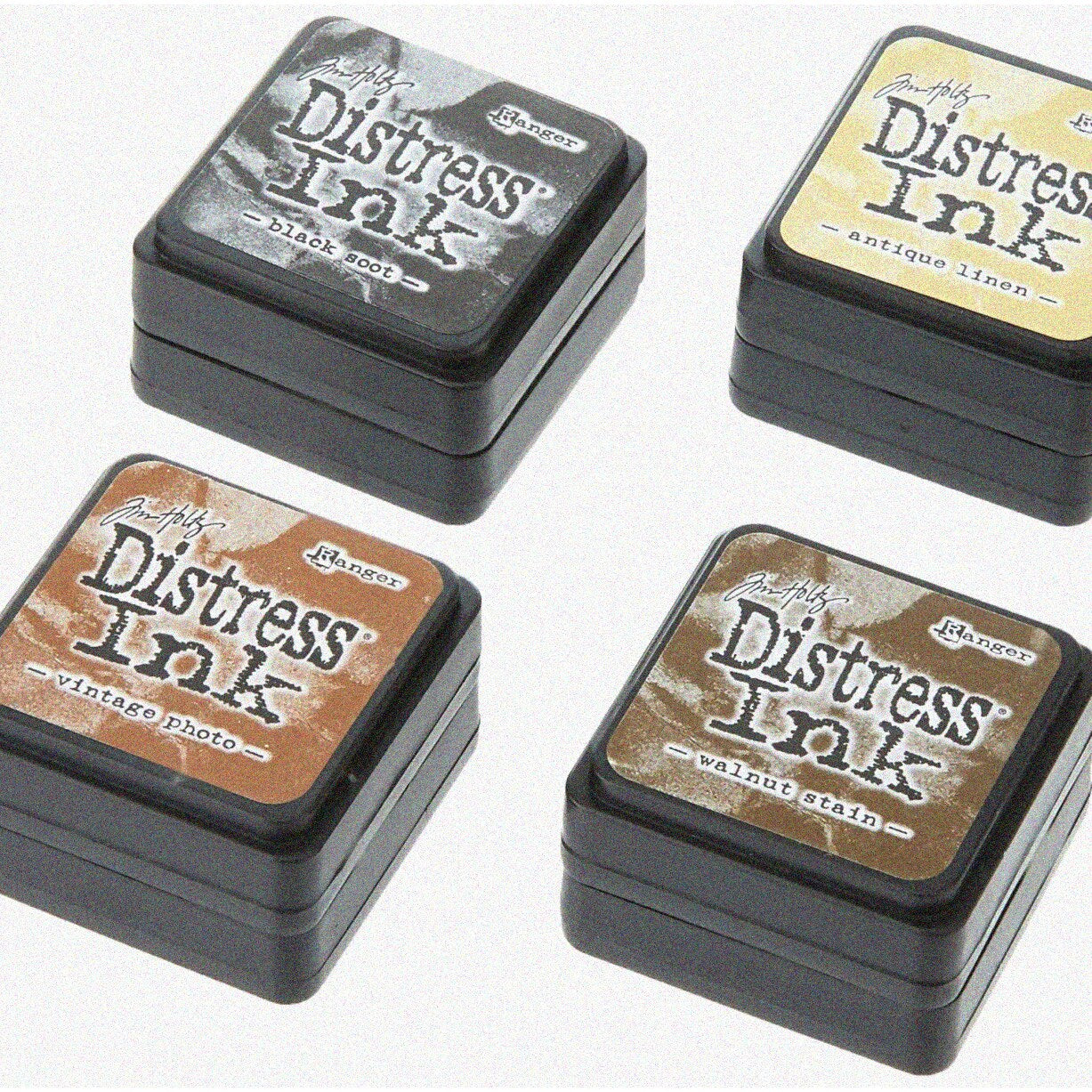 Vintage Ink Collection - 4 Color Mini Ink Pads