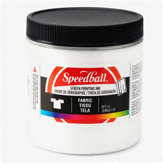 SilkWhite PrintPro 8oz Silkscreen Ink for Fabric and Paper