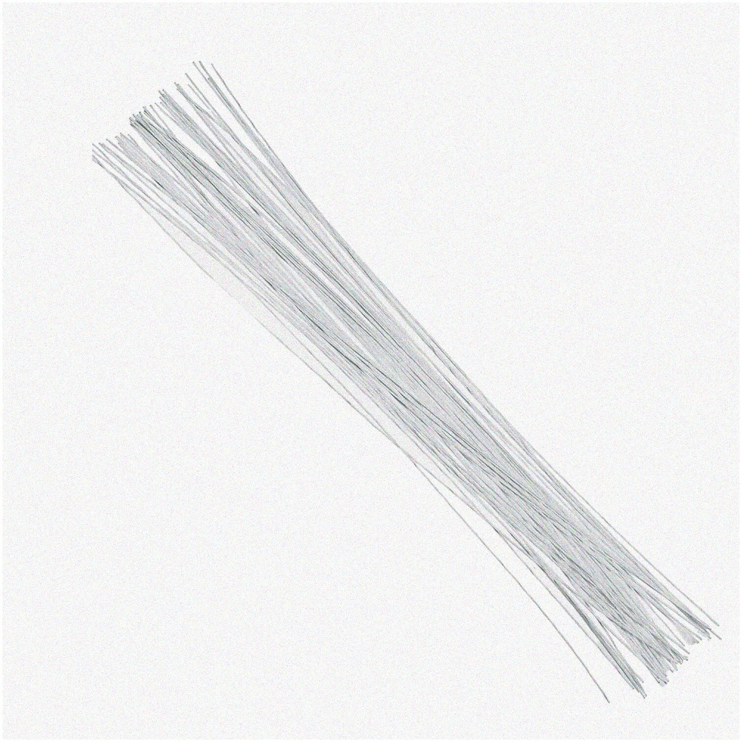 22G White Floral Wires 16" 50-Pack