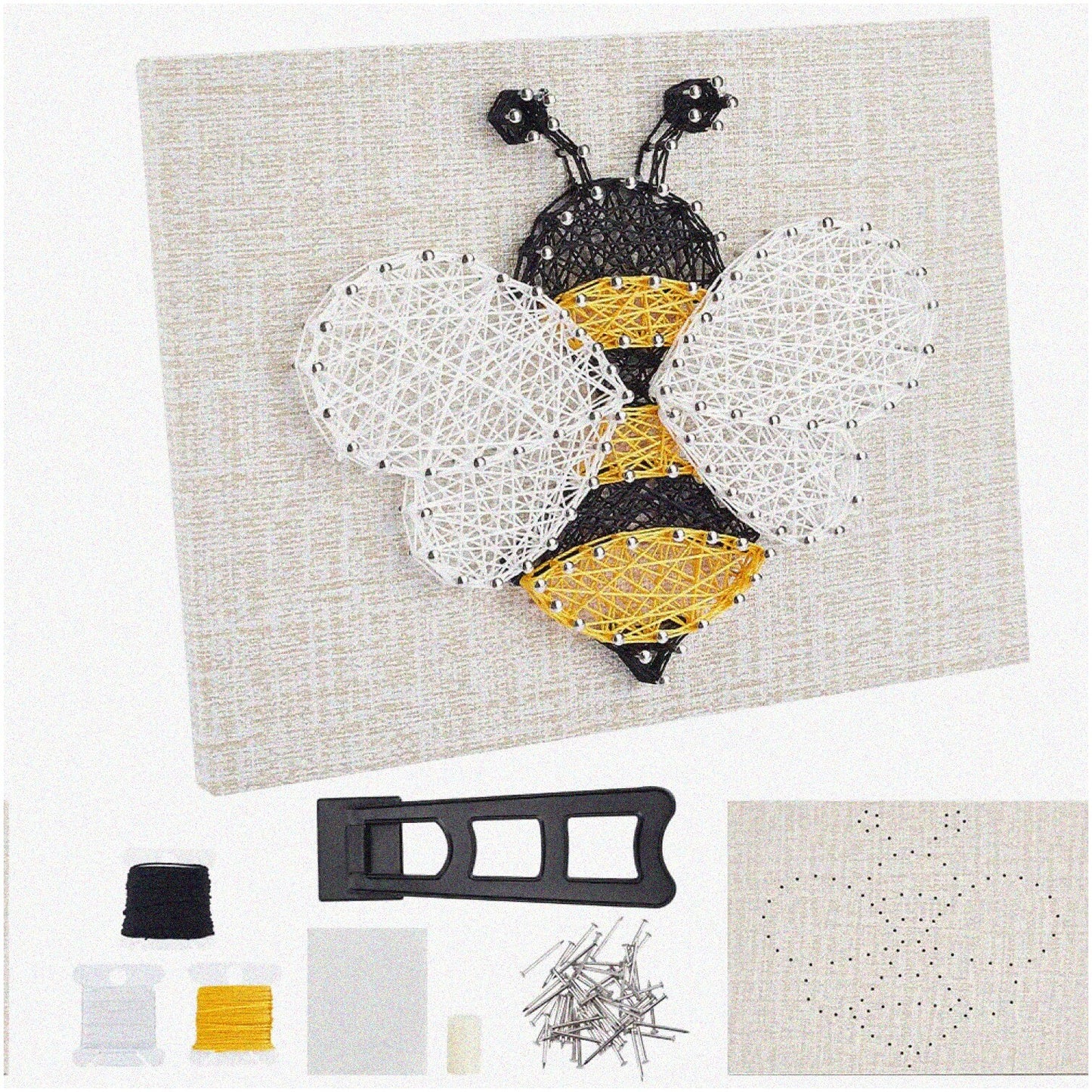 DIY Beehive String Art Kit for Home Decor and Gifts