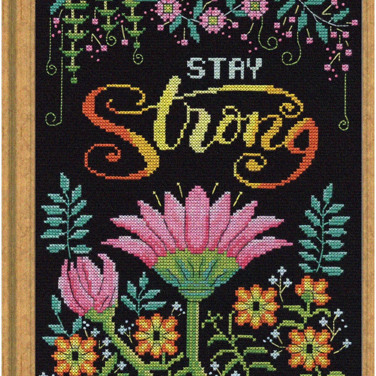 Cross Stitch Kit for Creative Art and Relaxation
