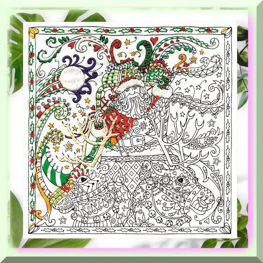Multicolor Embroidery Kit for Creative Projects