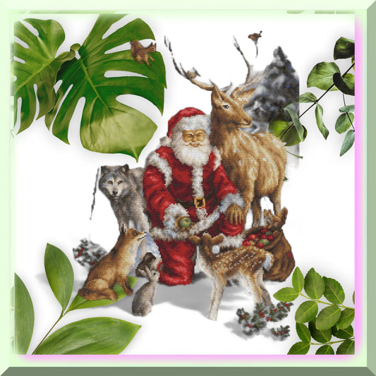 Golden Woodland Cross Stitch Kit
